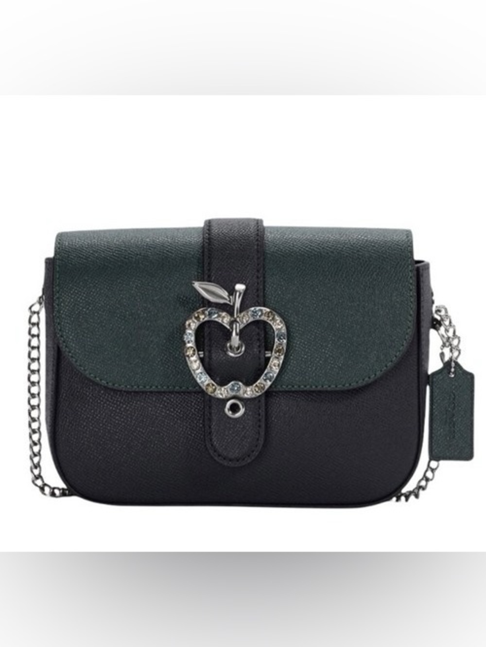 Rare - Limited Edition Coach crossbody handbag *unique* Apple Crystal and Suede! - Picture 14 of 14